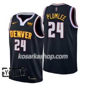 Dres Denver Nuggets Mason Plumlee 24 2018-2019 Nike Navy Swingman - Dječji